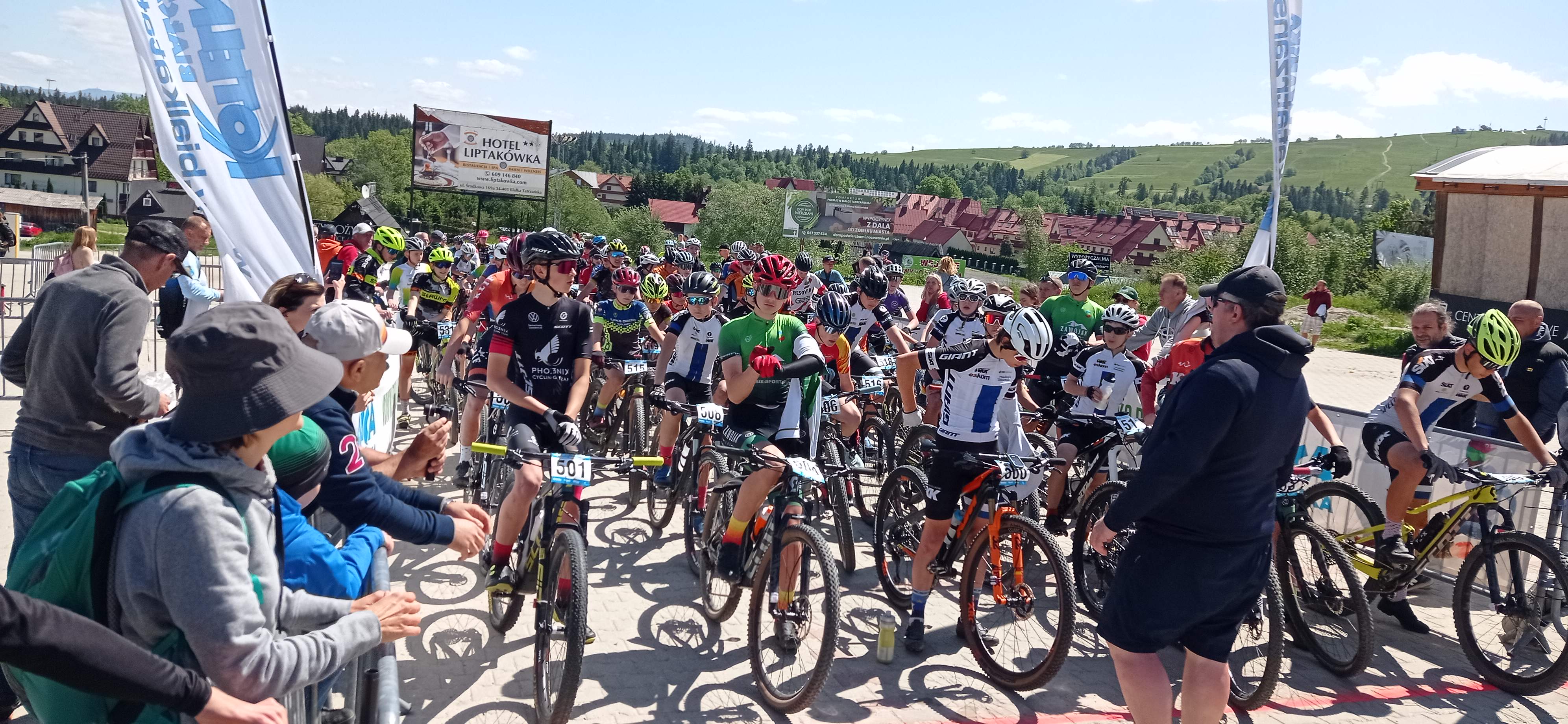 Mistrzostwach Polski w&nbsp;kolarstwie g&oacute;rskim w&nbsp;Białce Tatrzańskiej