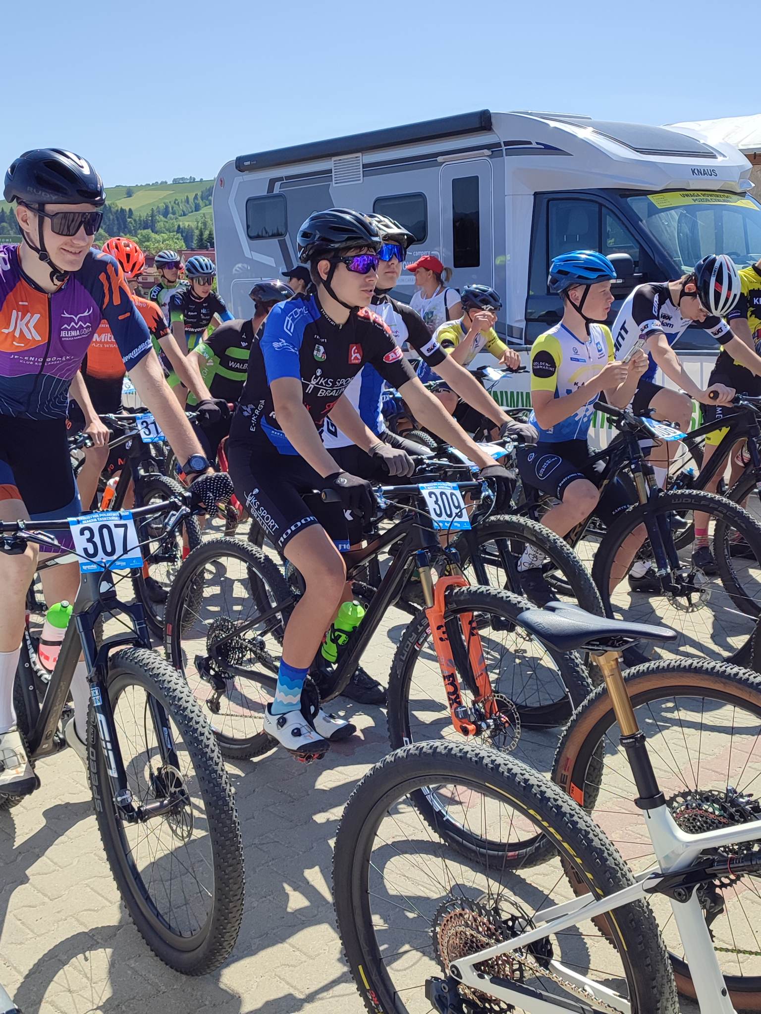 Mistrzostwach Polski w&nbsp;kolarstwie g&oacute;rskim w&nbsp;Białce Tatrzańskiej