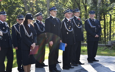 Nadanie sztandaru jednostce OSP Czermin