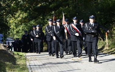 Przemarsz jednostek OSP