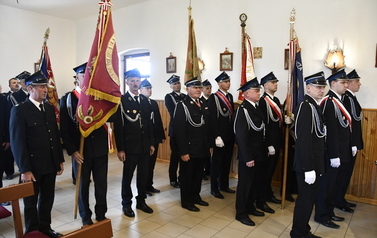 Jednostki OSP ze sztandarami