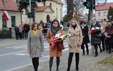 Delegacja Przedszkola "Kwiaty Polskie" oraz żłobka samorządowego "Wiosenka"