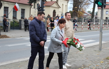 Delegacja sołtys&oacute;w z terenu gminy Bralin