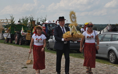 Wieniec dożynkowy sołectwa Gola