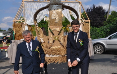 Wieniec dożynkowy sołectwa Bralin