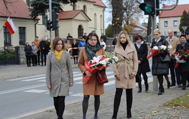 Delegacja Przedszkola "Kwiaty Polskie" oraz żłobka samorządowego "Wiosenka"