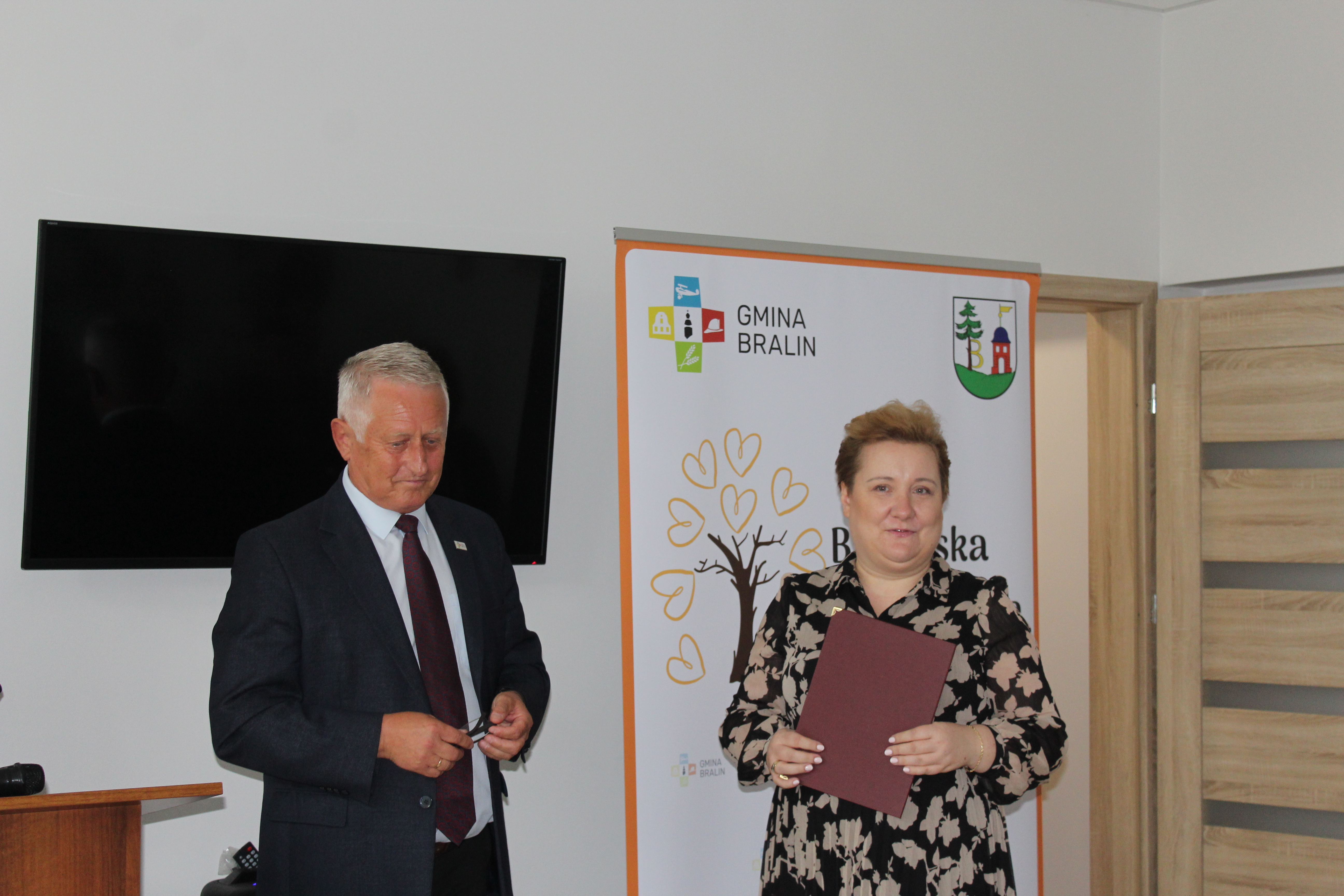 Wójt gminy z AG-BUD Korus