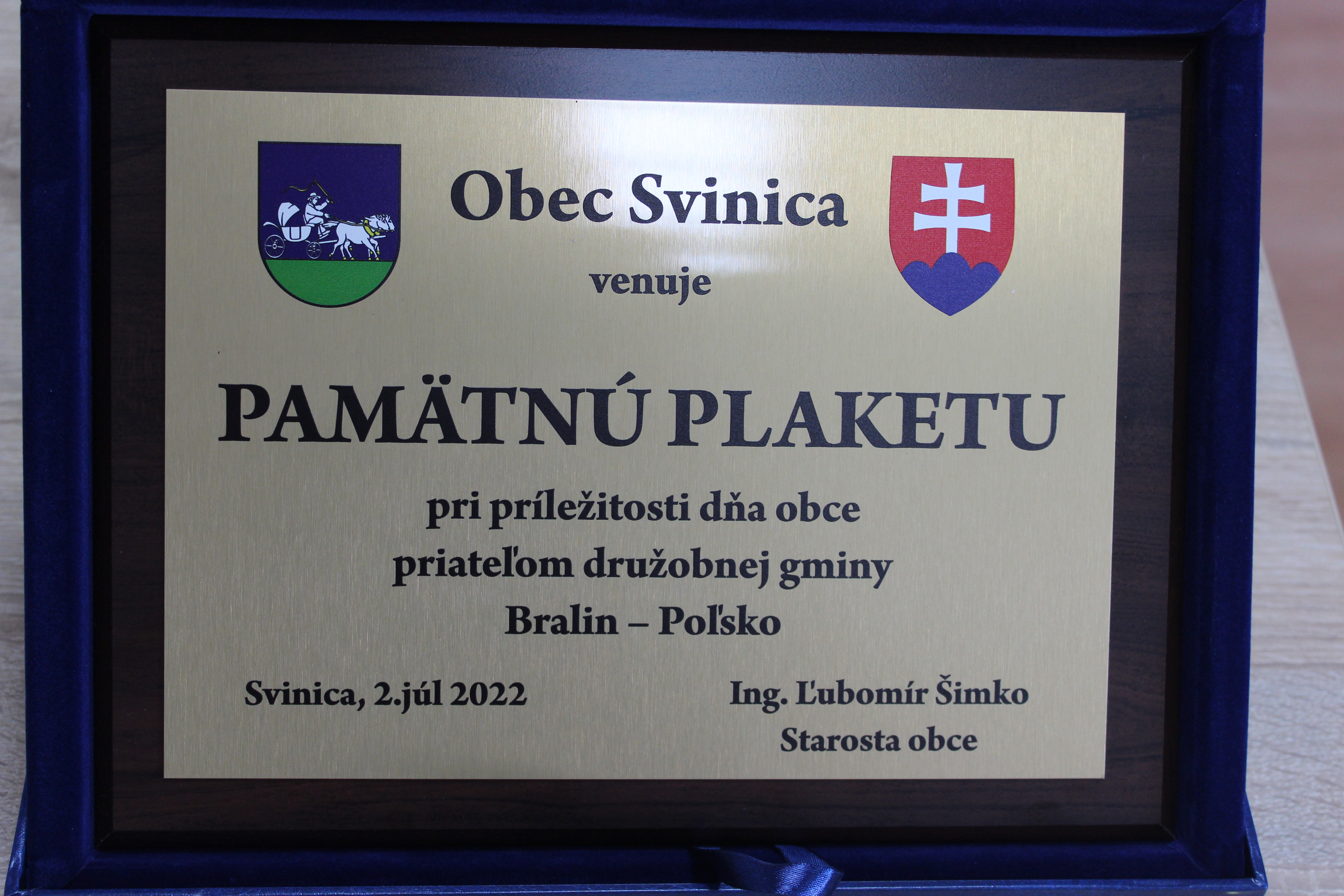 Grawer z Svinica dla gminy Bralin