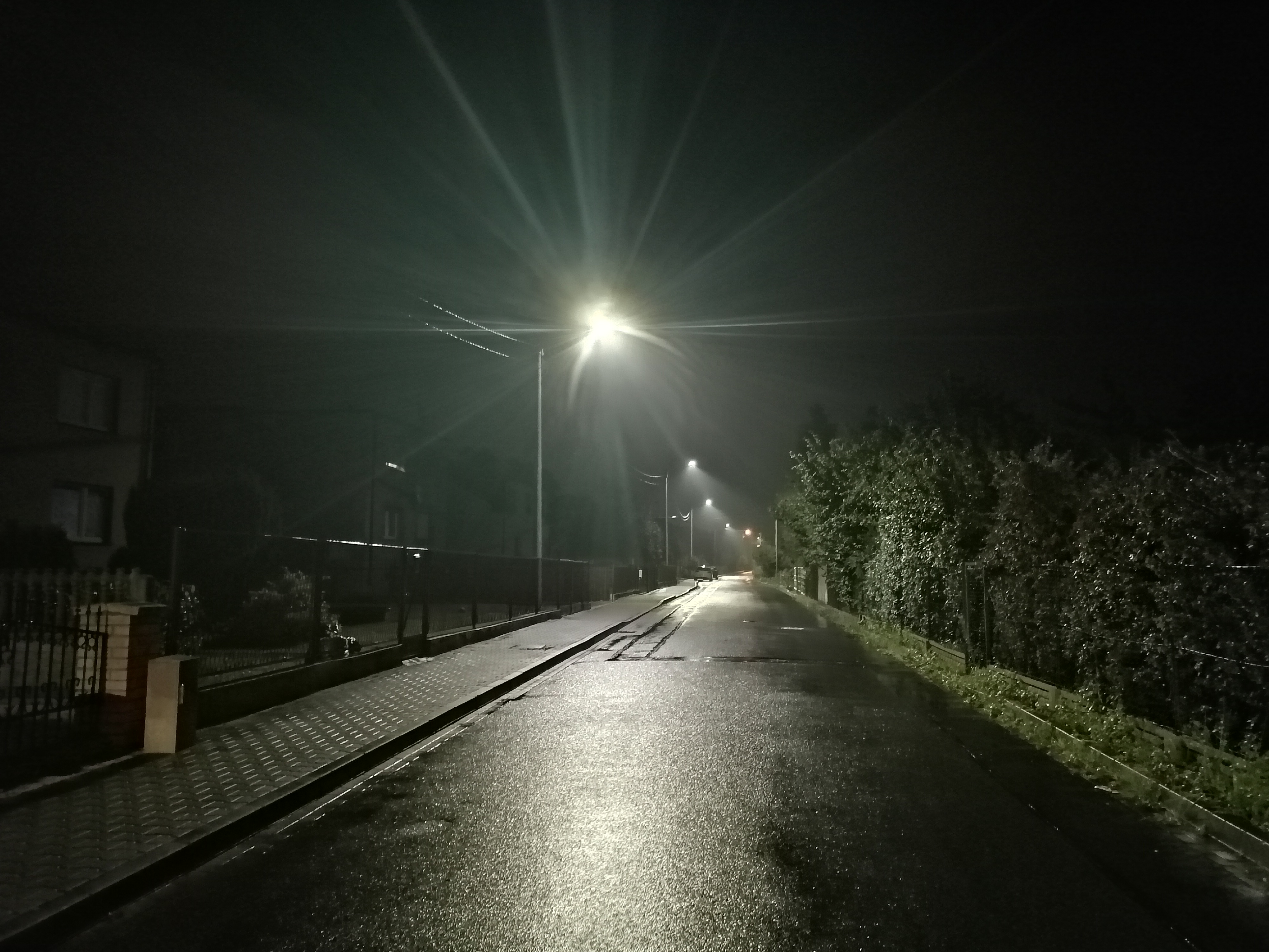 Oświetlenie uliczne ul. Nowa, Bralin