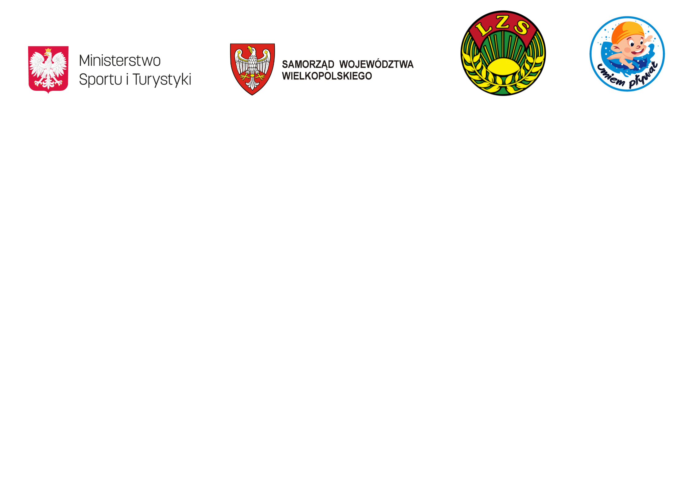 Logotypy z Ministerstwa Sportu i Turystyki, Umiem Pływać, LZS