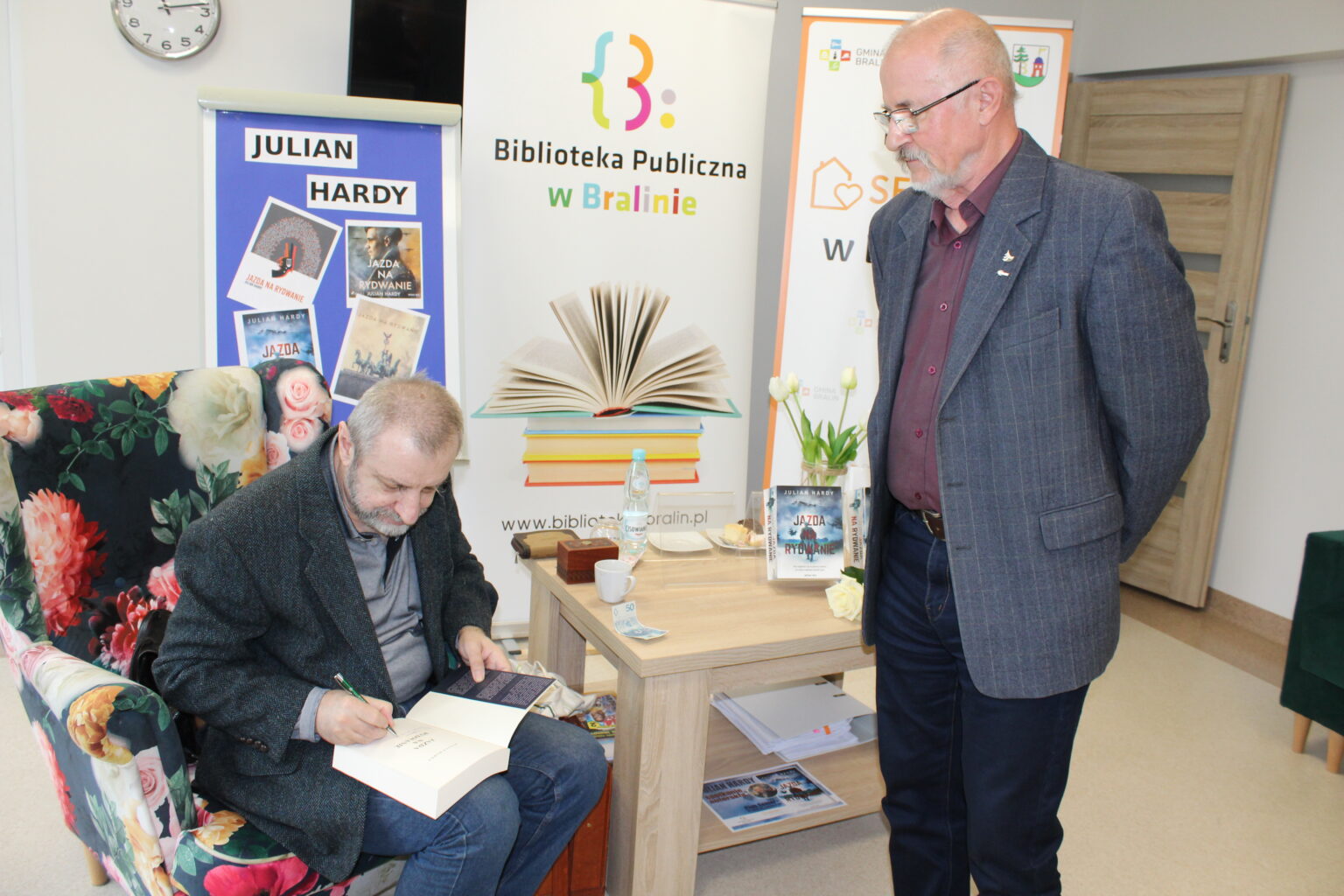 Spotkanie z&nbsp;Julianem Hardym w&nbsp;Klubie Senior + w&nbsp;Bralinie