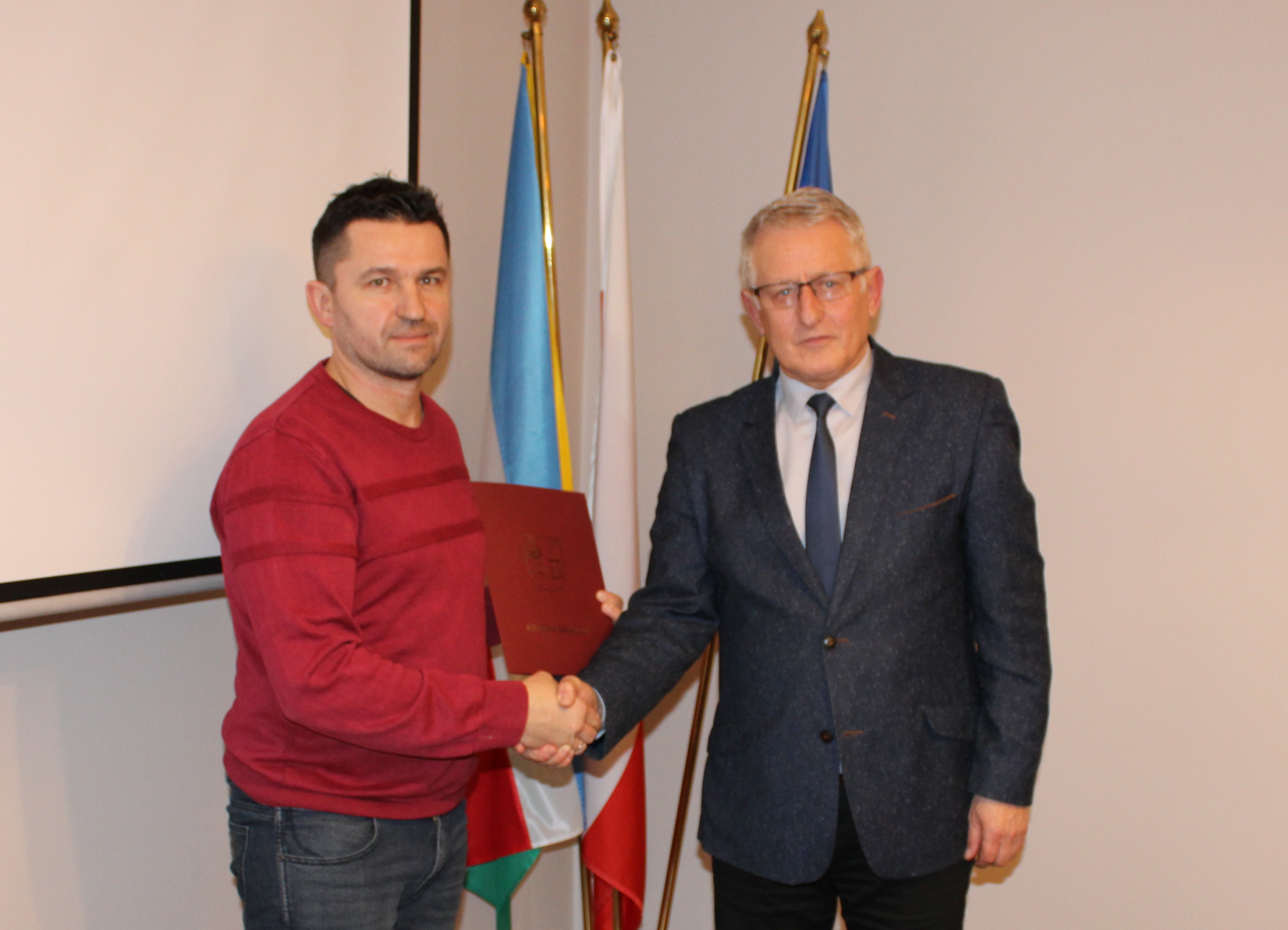 Podpisanie umowy Podpisanie umowy z klubem sportowym gminy Bralin