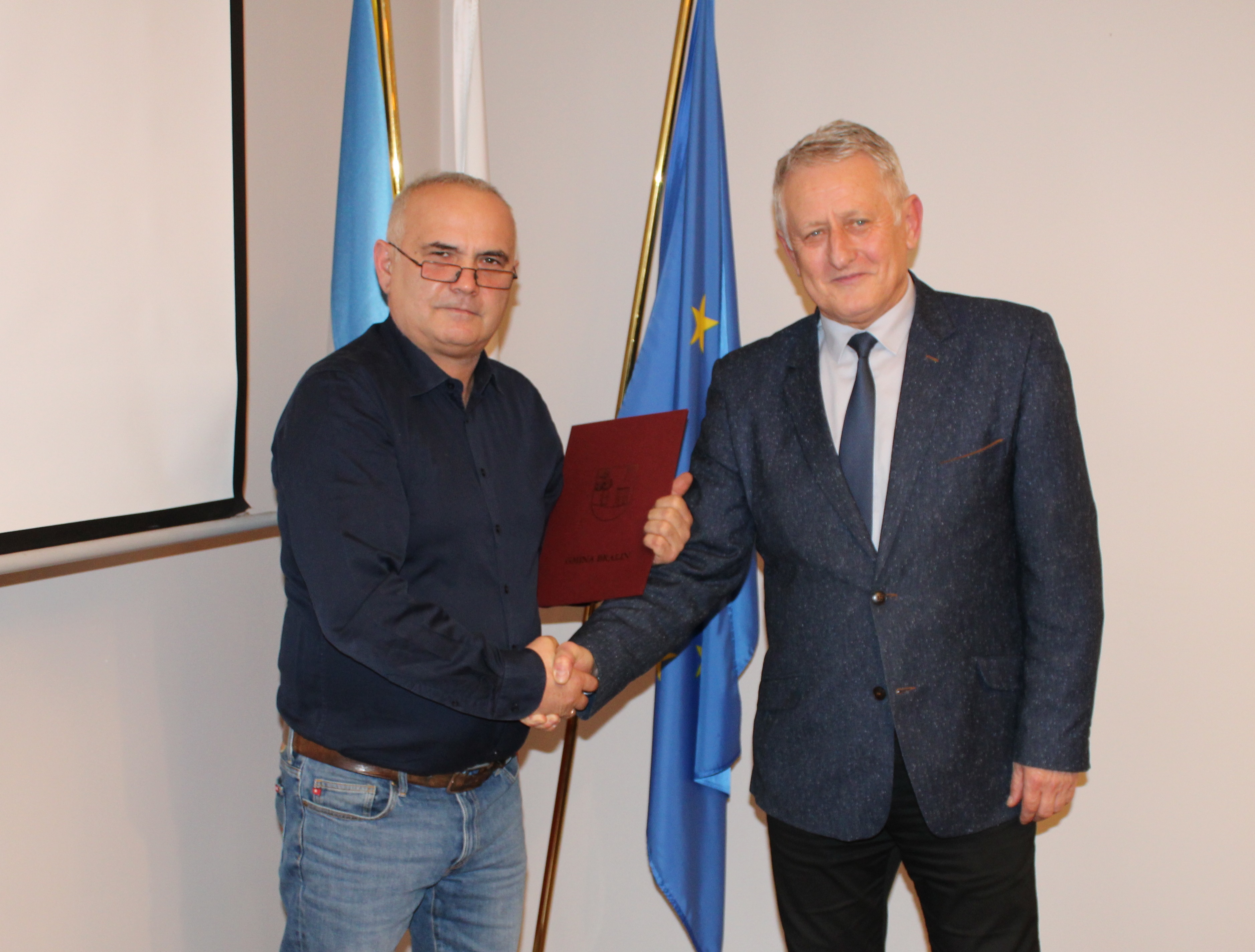 Podpisanie umowy z&nbsp;klubem sportowym w&nbsp;Bralinie