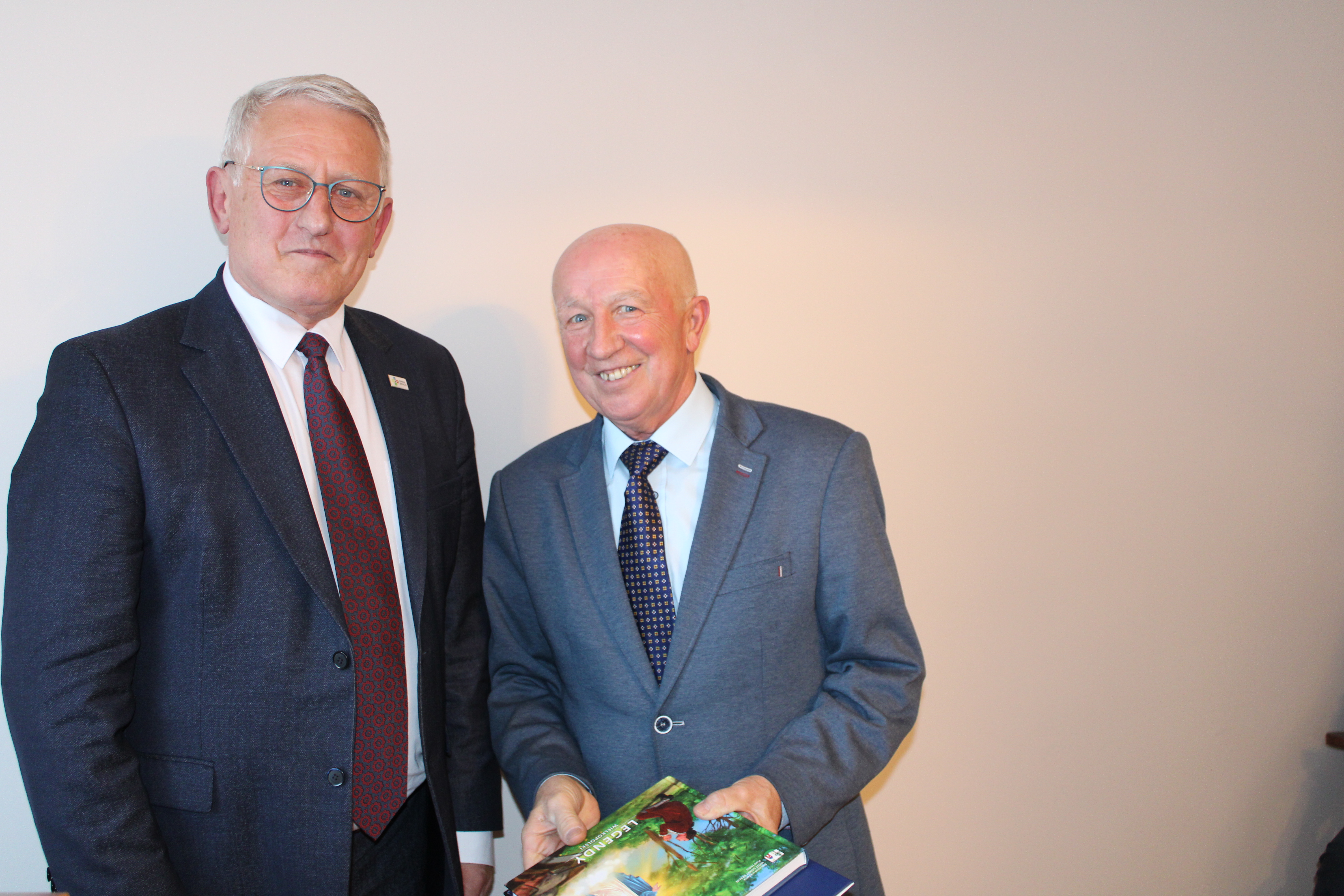 W&oacute;jt gminy Bralin z&nbsp;Radnymi Rady Gminy Bralin VIII kadencji