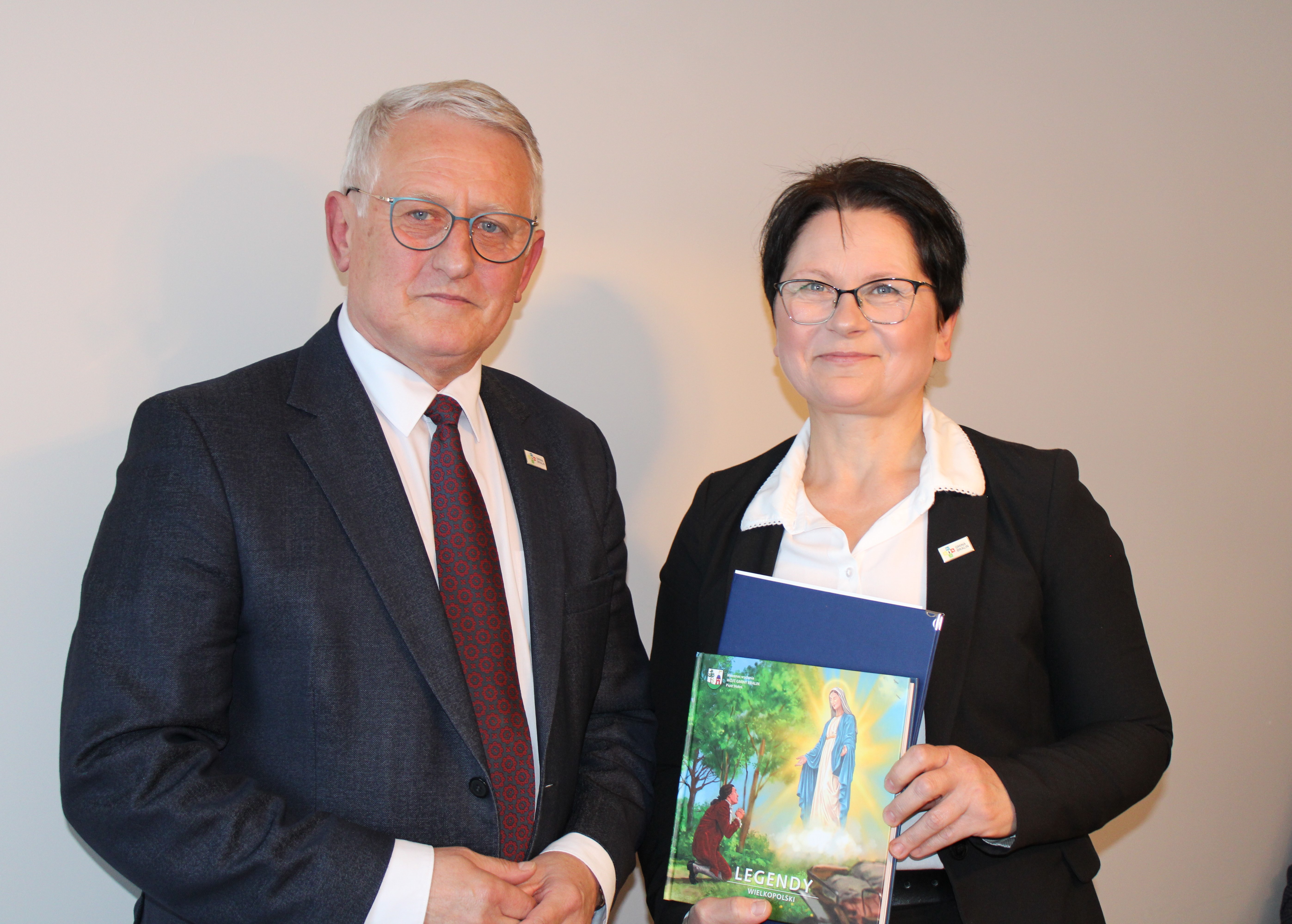 W&oacute;jt gminy Bralin z&nbsp;Radnymi Rady Gminy Bralin VIII kadencji