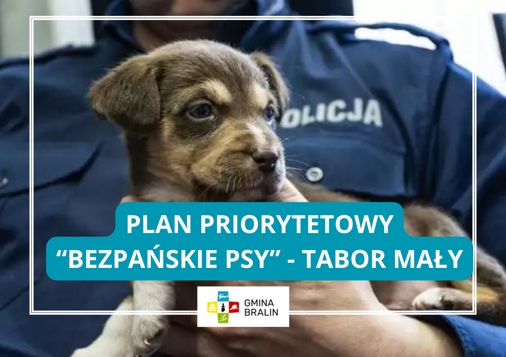 Grafika dot, planu priorytetowego policji, policjant z&nbsp;psem