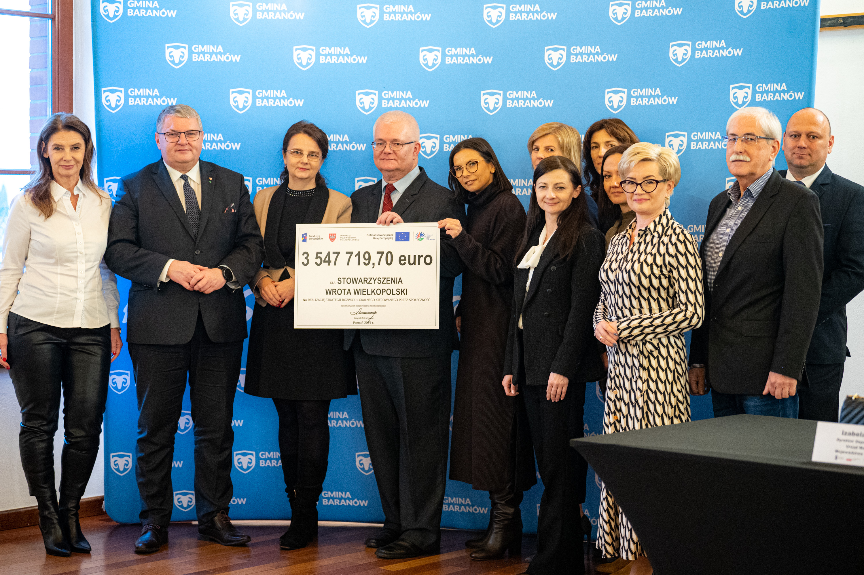 Podpisanie umowy na&nbsp;realizację Lokalnej Strategii Rozwoju w&nbsp;Baranowie