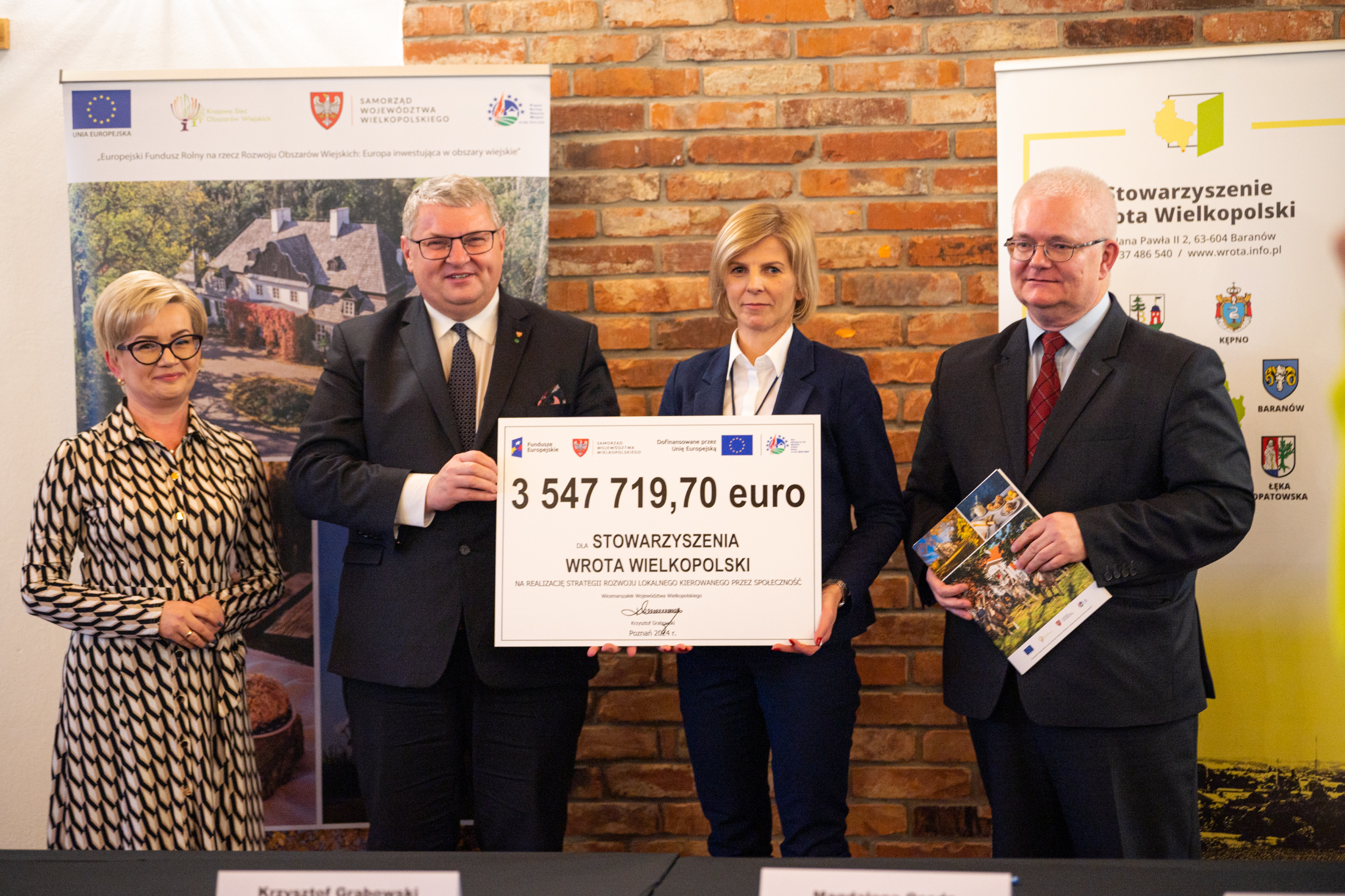 Podpisanie umowy na&nbsp;realizację Lokalnej Strategii Rozwoju