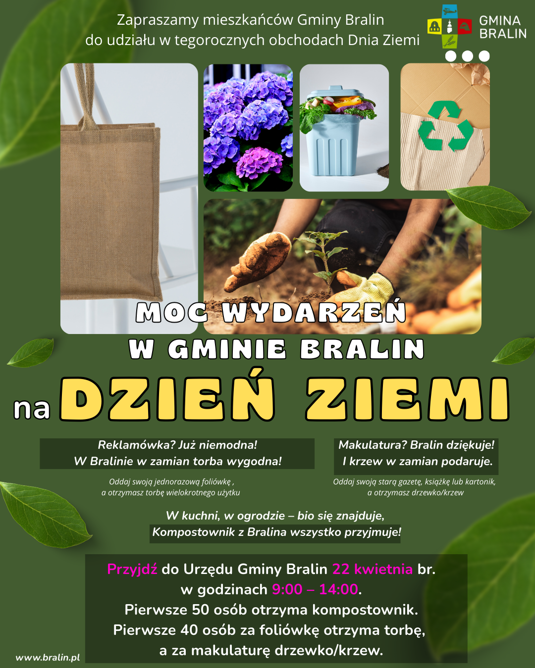 Plakat na dzień ziemi