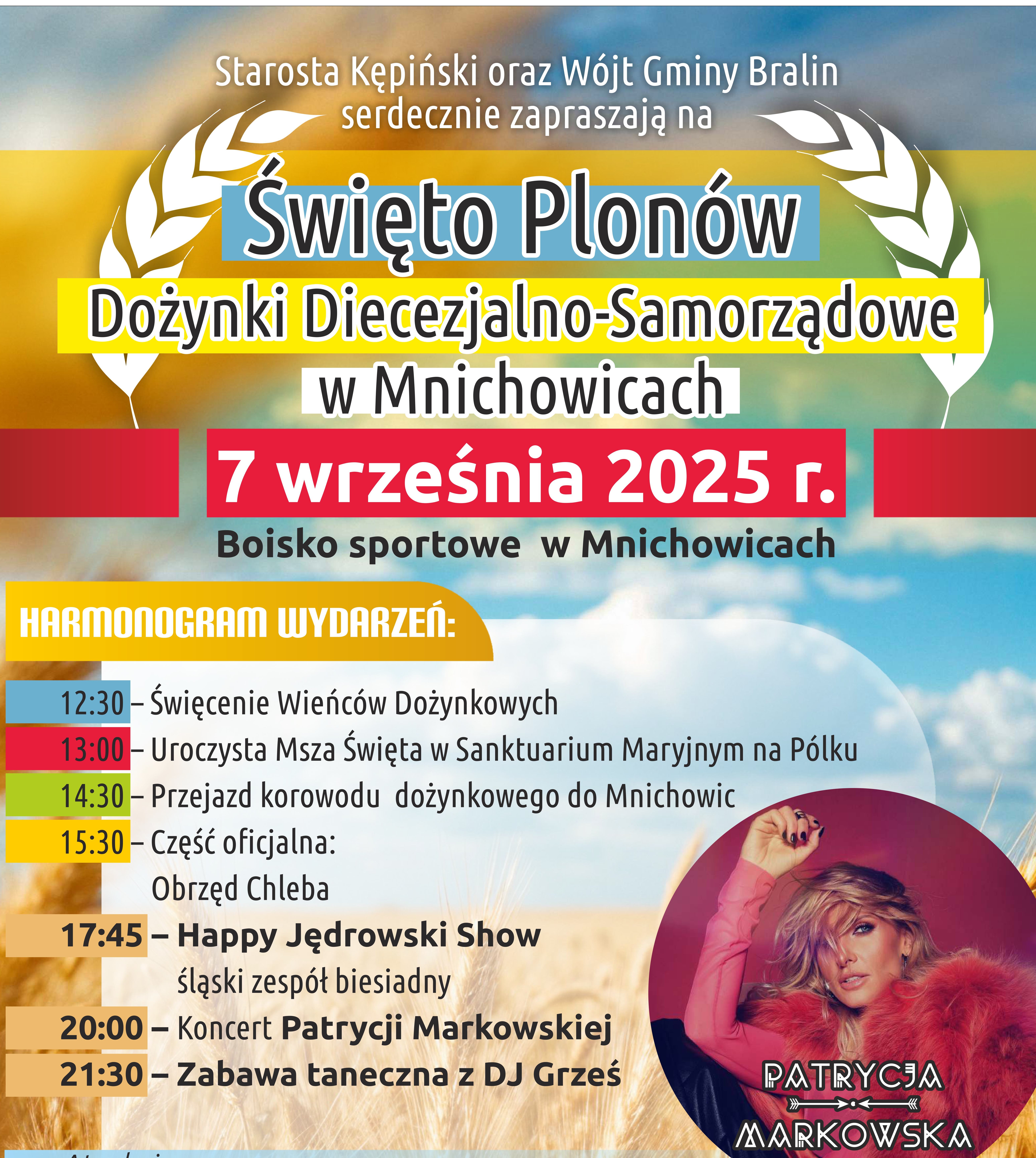 Plakat Dożynki 2025 r.