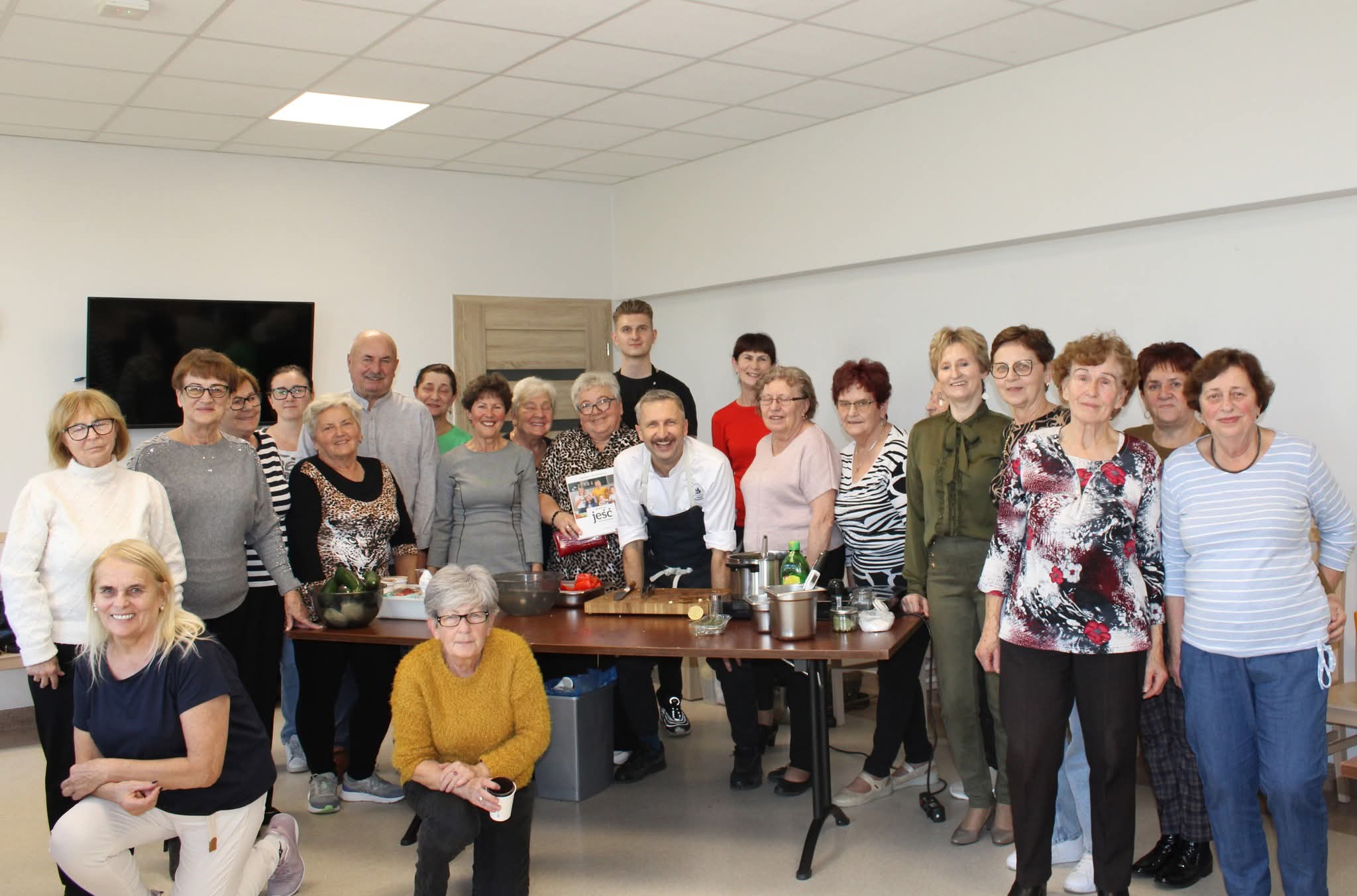 Warsztaty kulinarne zdjęcie grupowe