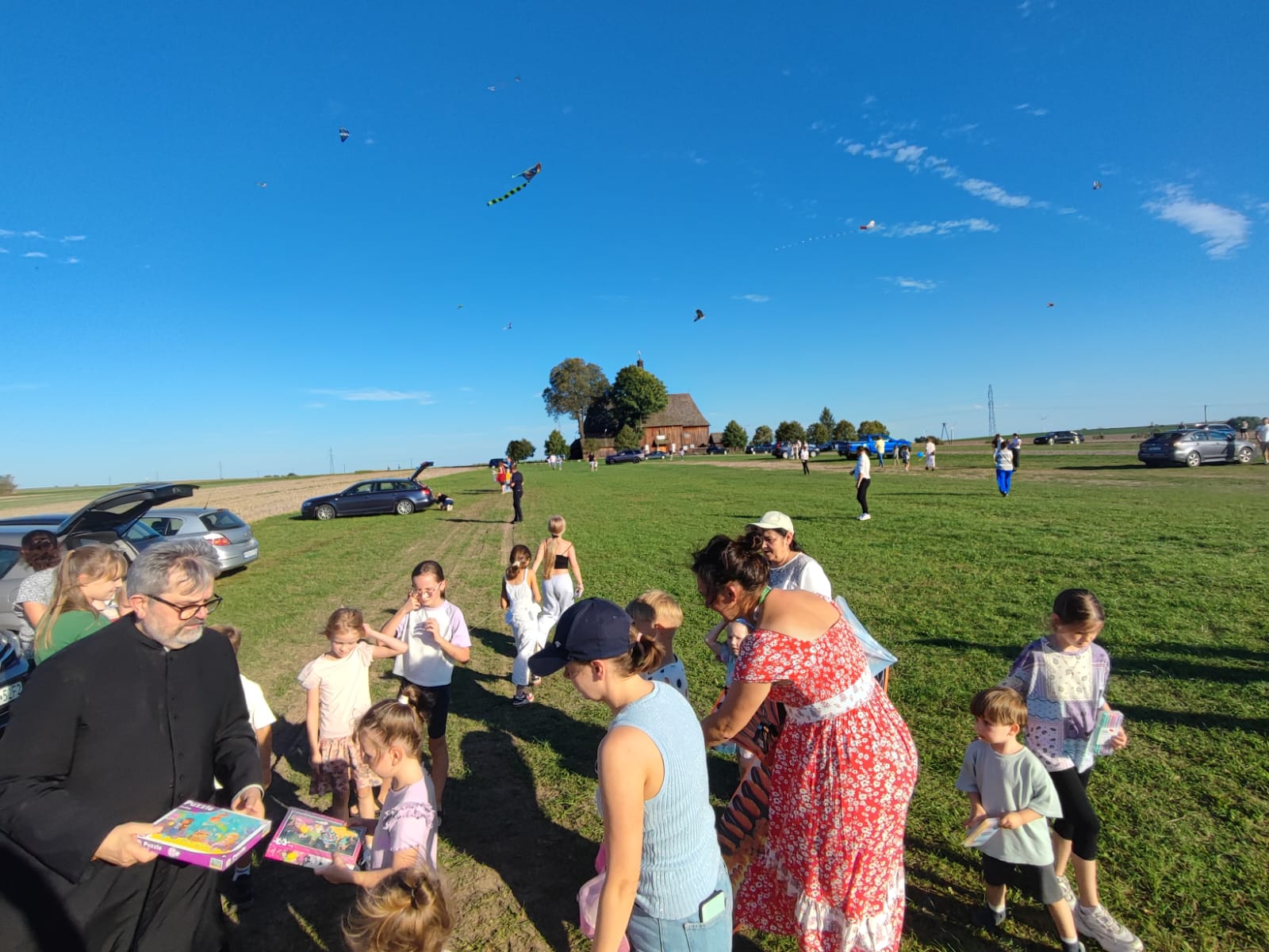 Wręczenia nagr&oacute;d podczas Święta Latawca na&nbsp;P&oacute;lku