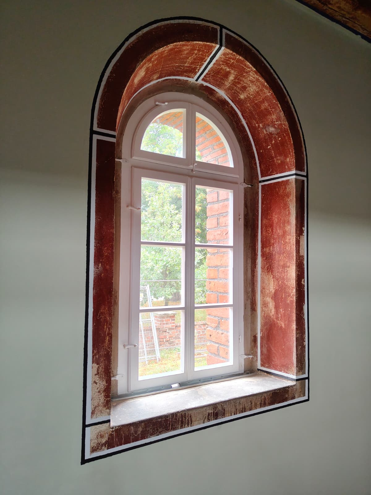 Nowe okna w kościele