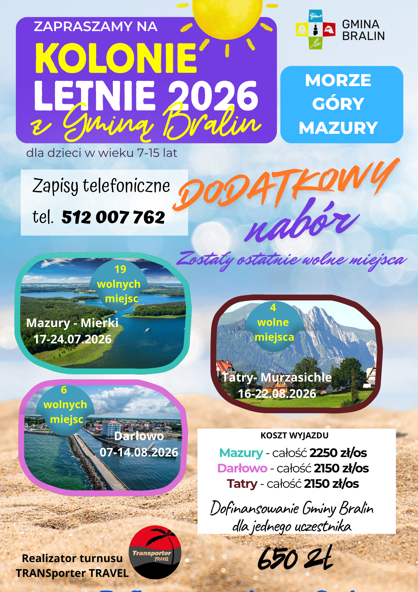 Plakat na&nbsp;p&oacute;łkolonie