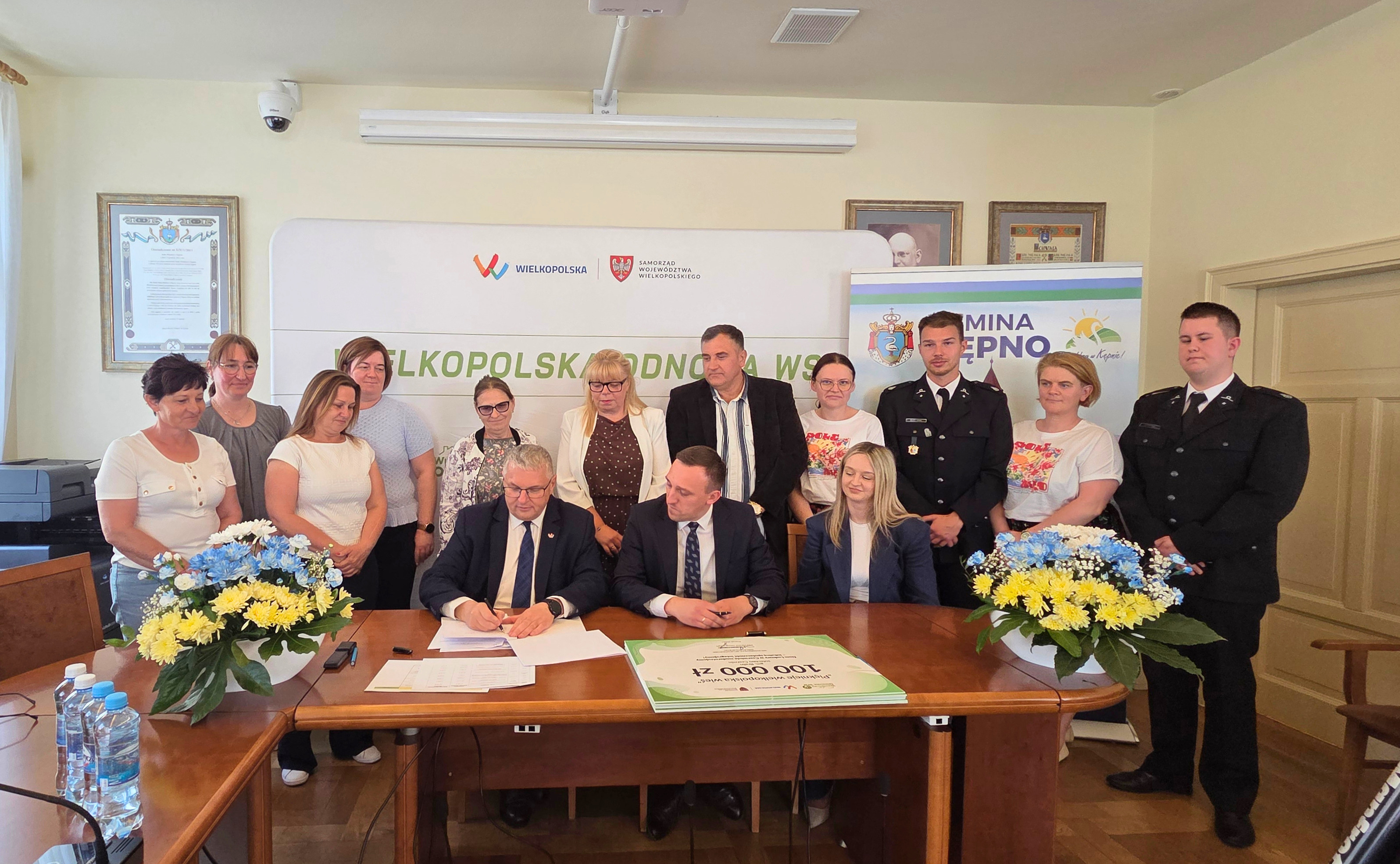 Podczas podpisania umowy