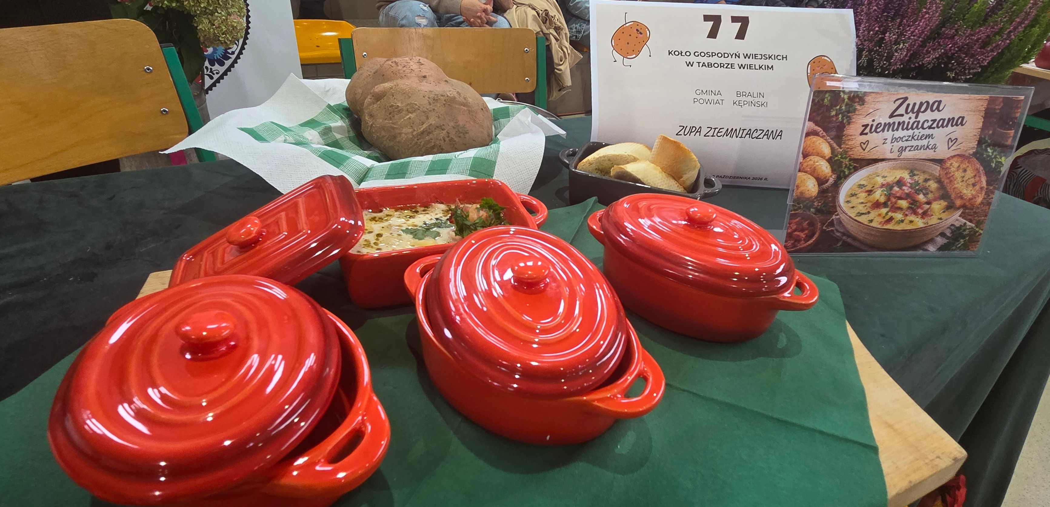 Zupa ziemniaczana z&nbsp;boczkiem i&nbsp;grzanką