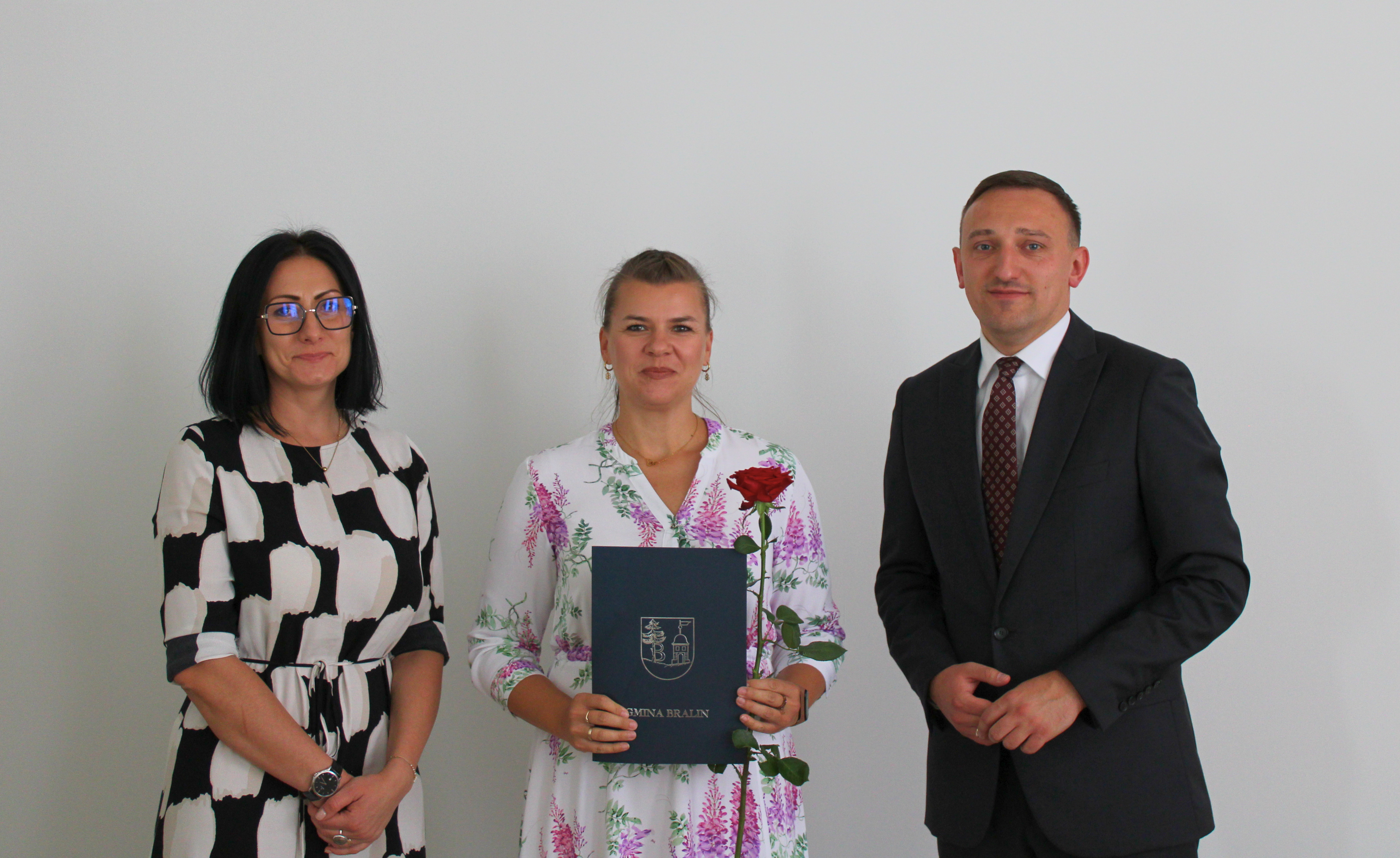 Pani Patrycja Małolepsza - nauczycielka Przedszkola "Kwiaty Polskie" w&nbsp;Bralinie