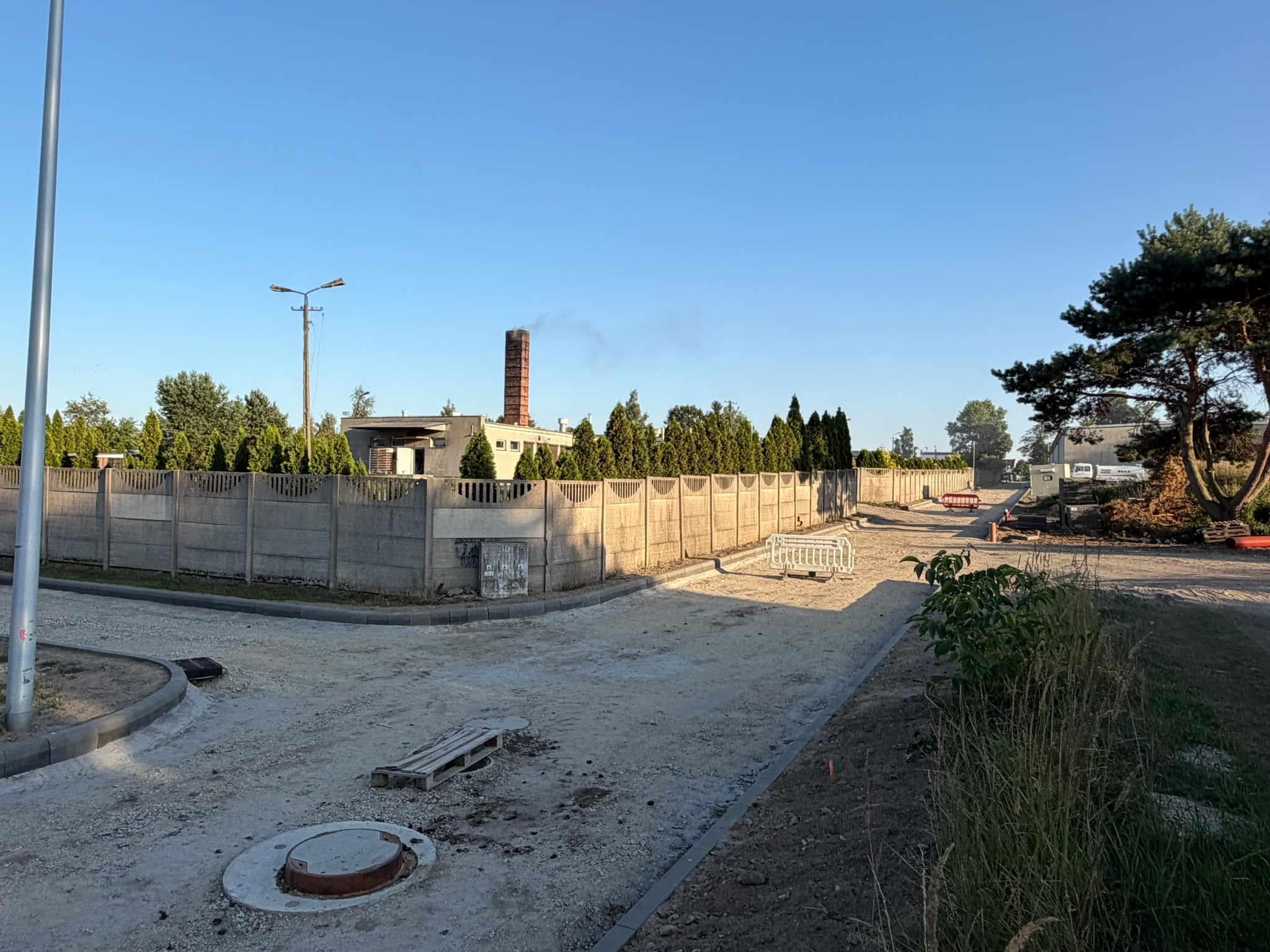 Budowa ulicy Strażackiej w&nbsp;Bralinie