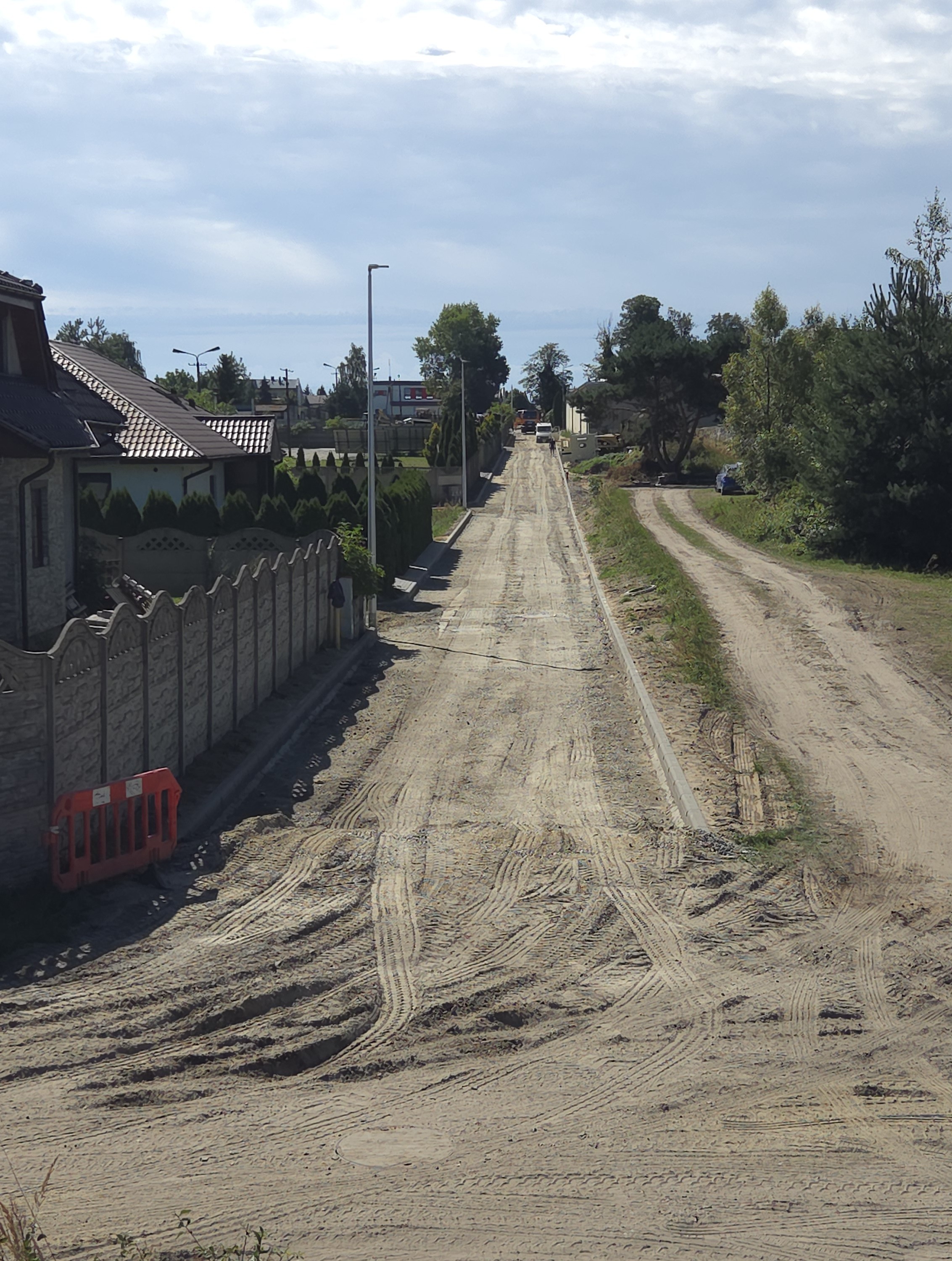Budowa ulicy Strażackiej w&nbsp;Bralinie