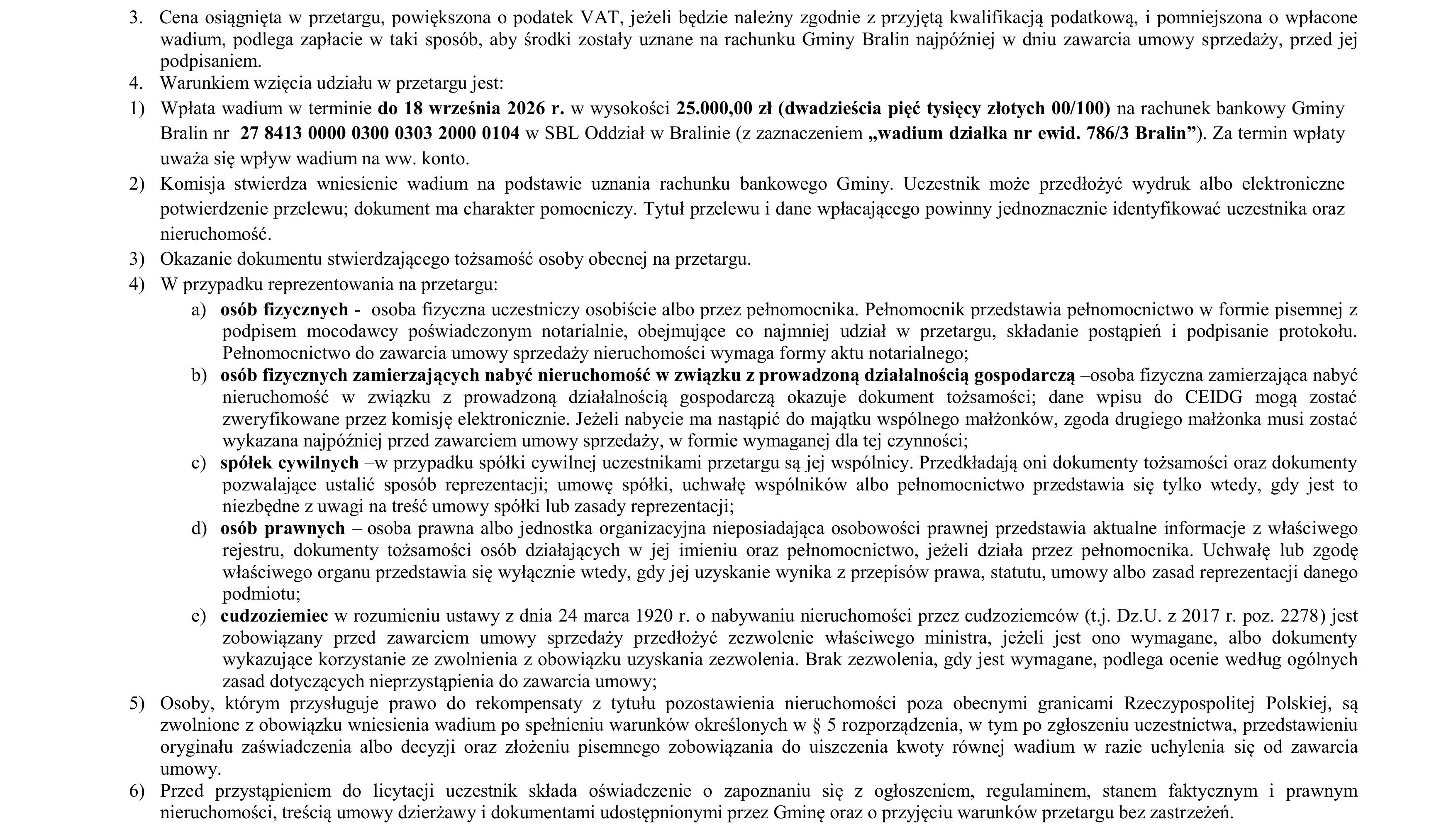 Ogłoszenie o&nbsp;przetargu