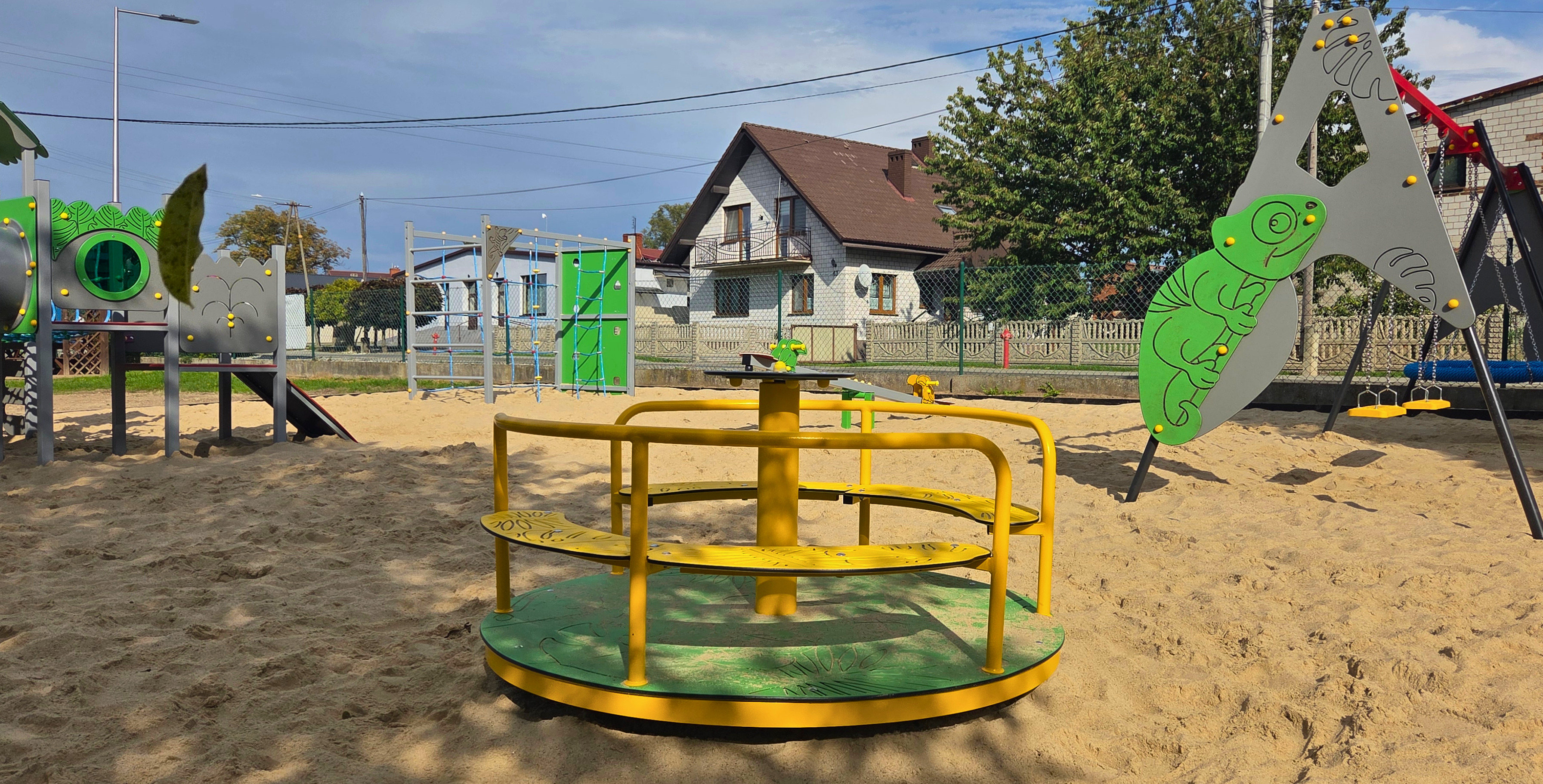 Plac zabaw w&nbsp;Mnichowicach