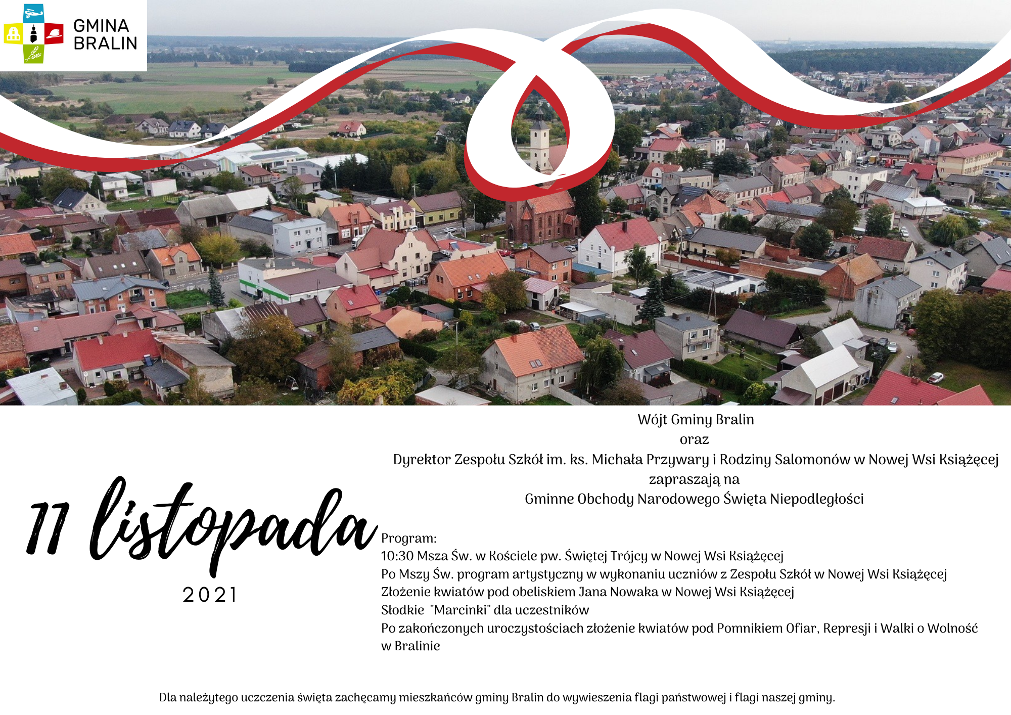 Obrazek przedstawia plakat dot. 11 listopada