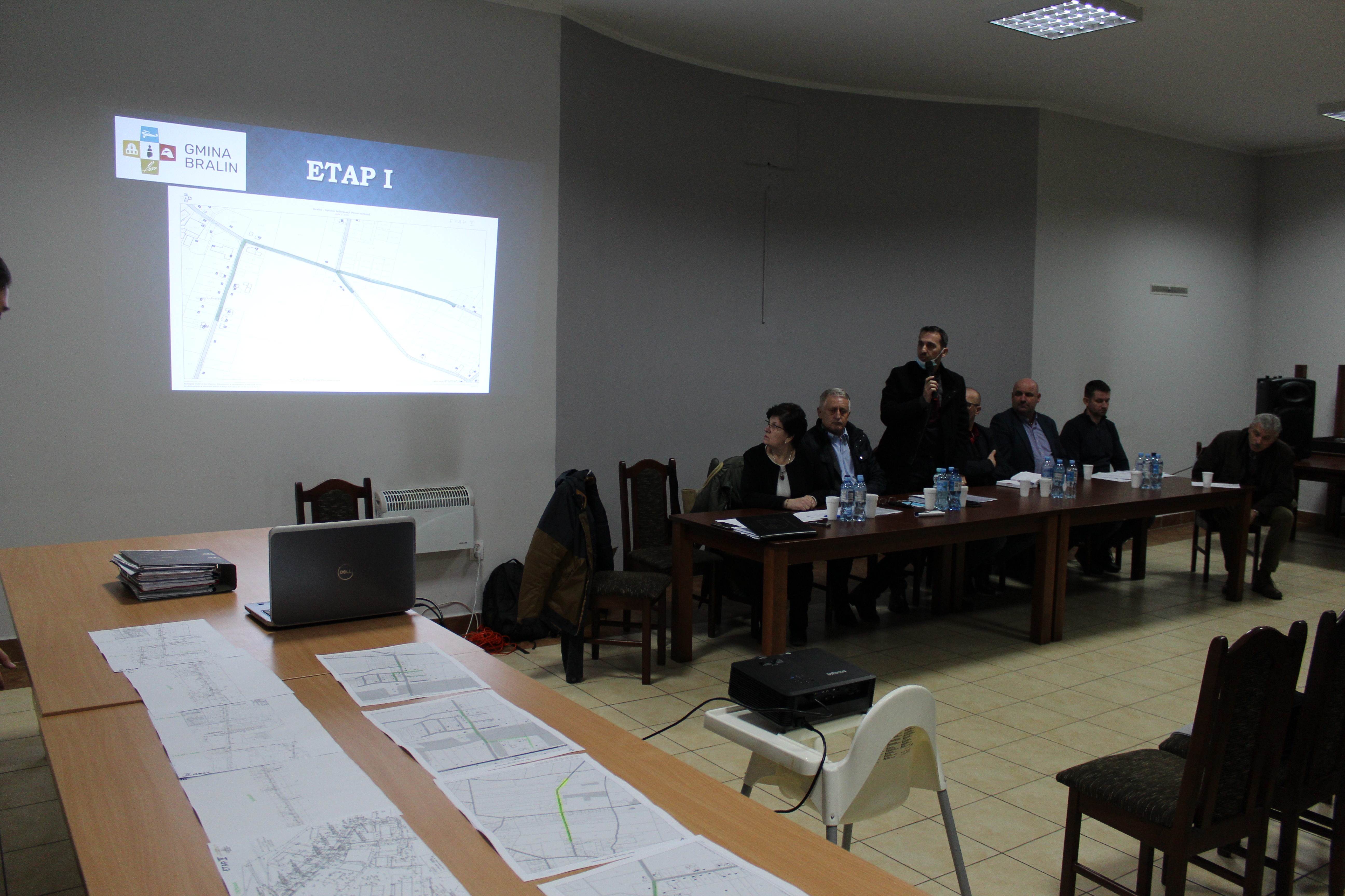 Spotkanie konsultacyjne w&nbsp;sołectwie Chojęcin dotyczące budowy kanalizacji sanitarnej