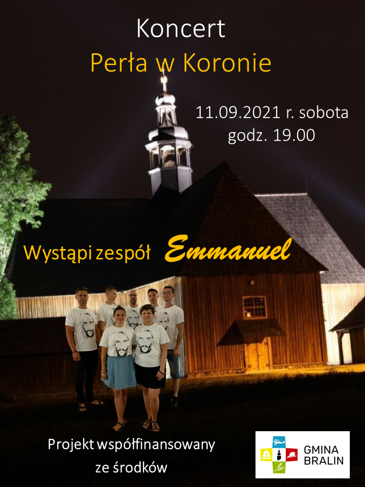 Perła w Koronie Plakat dot. koncertu Perła w Koronie