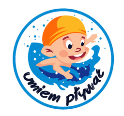Obrazek przedstawia logo projektu "Umiem plywać"