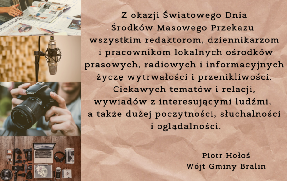 Wyjaśnij Jaką Funkcję Pełniły środki Masowego Przekazu W Państwach Totalitarnych 24 Stycznia Światowy Dzień Środków Masowego Przekazu - Gmina Bralin