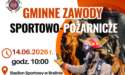 Plakat na zawody strażackie