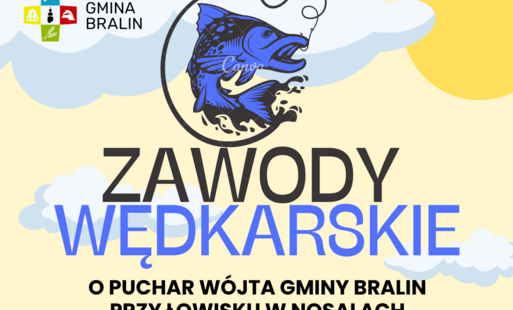 Plakat na zawody wędkarskie