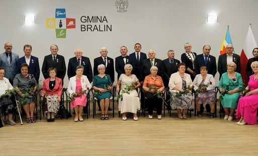 Jubilaci świętujący Złote Gody