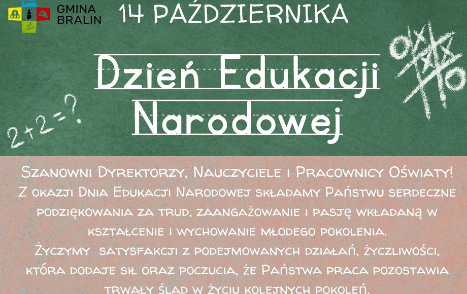 Obchody Dnia Edukacji Narodowej 14 października