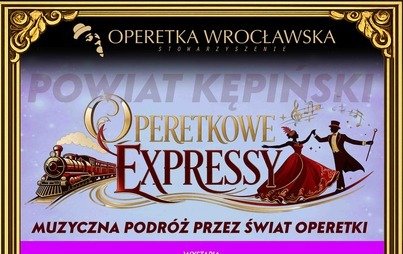 Plakat operetka wrocławska